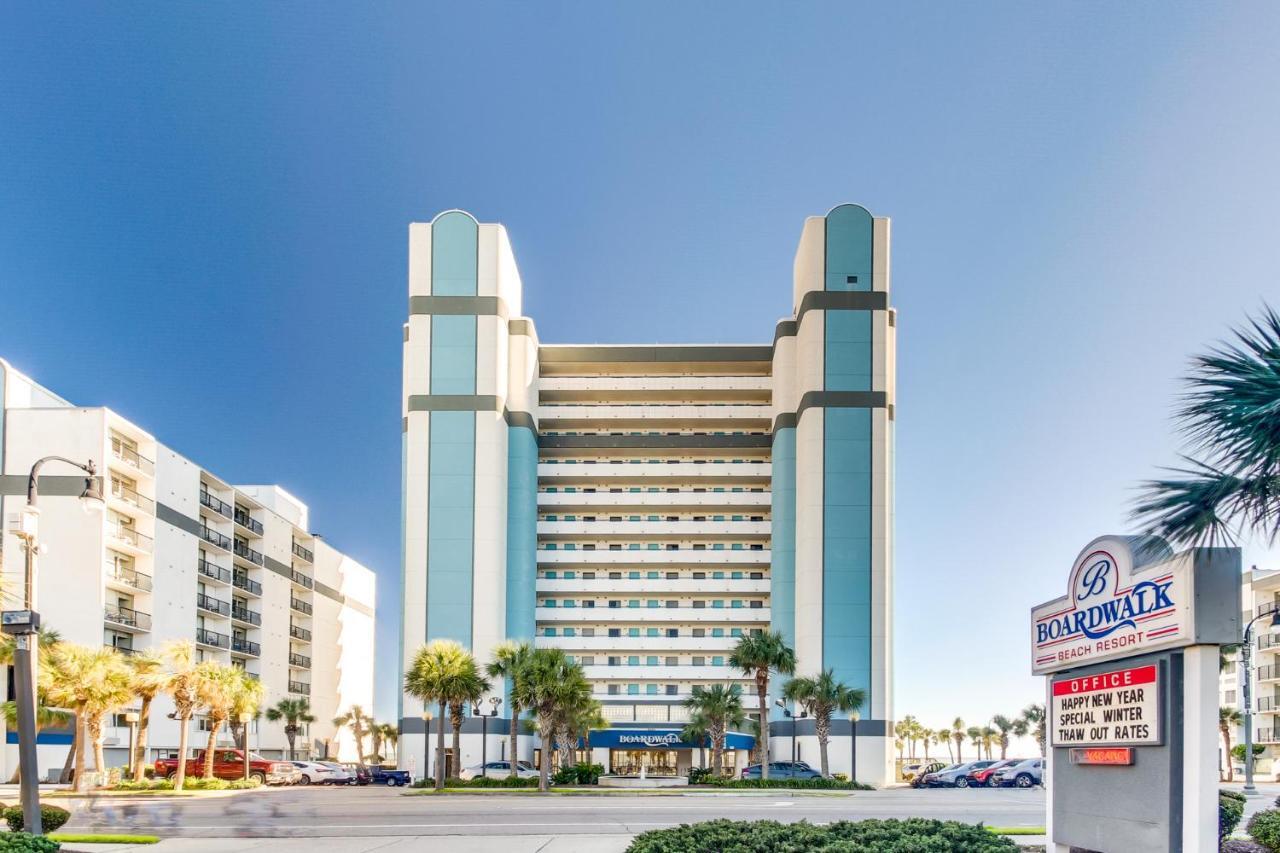 Hosteeva Oceanfront Boardwalk Beach Resort With Balcony Myrtle Beach Exterior photo